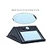 Solar Lights Outdoor,AADDON LED Wireless Waterproof Security Motion Sensor Powered Wall Light for Patio Deck Yard Garden Driveway Fence Stair Walkway Porch