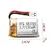 BTG 3.7V 150mAh Lipo Battery for JJRC H36 Eachine E010 Mini UFO Quadcopter Drone-pack of 5