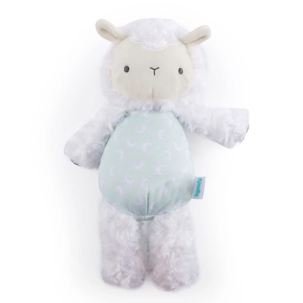 Ingenuity Premium Soft Plush Stuffed Animal Toy - Sheppy the Sheep, Ages Newborn +