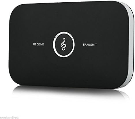 YesGoShop B6 2 in 1 Bluetooth Transmitter &amp; Receiver Wireless A2DP Bluetooth Audio Adapter Portable Audio Player Aux 3.5mm Black