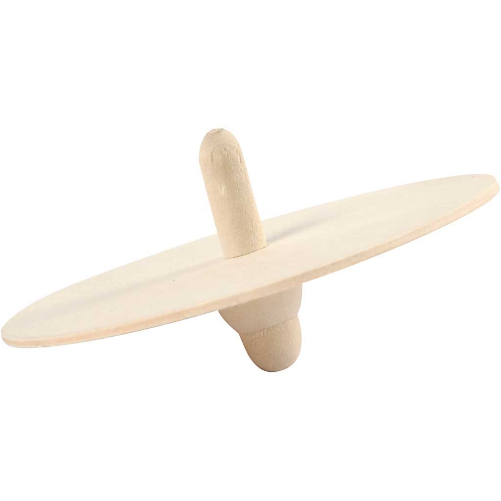 Spinning top, D: 8 cm, H: 4 cm, 10pcs