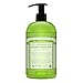Dr. Bronner's - Organic Sugar Soap (Lemongrass, 24 Ounce) - Made with Organic Oils, Sugar and Shikakai Powder, 4-in-1 Uses: Hands, Body, Face and Hair, Cleanses, Moisturizes and Nourishes, Vegan