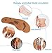 Lolicute Massage Insoles，Health Foot Magnetic Therapy Magnet Acupressure Shoe/Boots Pads for Men Women (L)