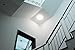 eSenlite Flush Mount Ceiling Light - 180 LED 18W (100W Incandescent Bulbs Equivalent) 1200LM 3000K Energy Saving Warm White Smart Motion Activated Ceiling Light Fixture