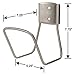 Liberty Garden 681 Hose Hanger, Holds 125-Feet of 5/8-Inch Hose - Stainless Steel