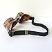 Designed in USA New Real Metal Feel and Look Handcrafted 2pcs Steampunk Victorian Retro Vintage Welding Halloween Goggles Cyber Punk Gothic Glasses  Perfect For Costumes and Cosplay