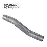 Diamond Eye 3.5in Aluminized Muffler Delete Pipe - 510215