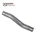 Diamond Eye 3.5in Aluminized Muffler Delete Pipe - 510215