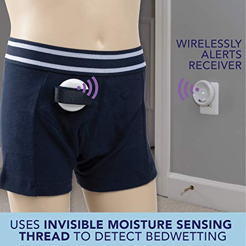 Rodger Wireless Bedwetting Alarm Kit Most Effective Bed Wetting Alarm System for Kids