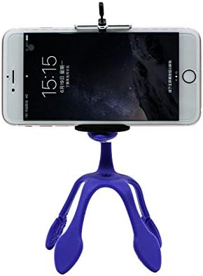 ANVIEWER Phone Mount, Smartphones Car Air Vent &amp;Steering Wheel Mount Holder Cradle with Creative Multi-color Gecko Design, Supporting Various Scenes for Smartphones and Mini Tablets (Purple)