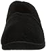 Dearfoams Women's Everyday A-Line Slipper,Black,X-Large/11-12 M US