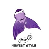 Tendol Mermaid Swimming Fin, with new strong adjustable strap. (Purple)