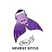 Tendol Mermaid Swimming Fin, with new strong adjustable strap. (Purple)