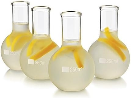 Libbey Glass 4-Piece Chemistry Bar Ball Flask Cocktail Set