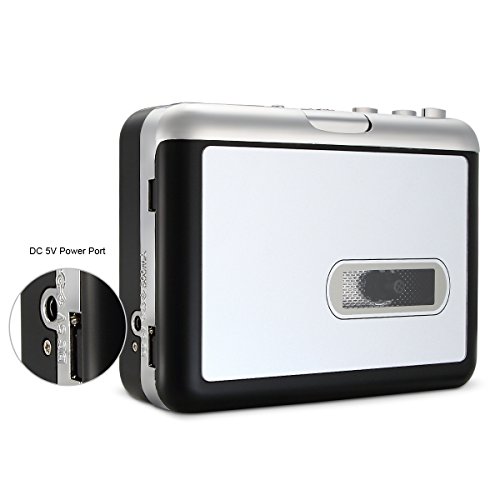 FORE Nostalgia USB Cassette/Tape Converter/Player with Thumb/Flash