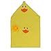 Hooded Towel - Baby Towel with Bonus Washcloth & Rubber Ducky. The Perfect Baby Gift by Squishy Bubs