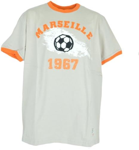 Olympique Olympic Marseille French Soccer France Football Distressed Tshirt 2XL