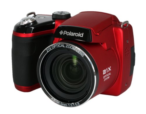 Polaroid is2132-red 16mp 21x zoom digital still camera …