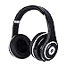 SNLSY Bluetooth Headphones Over Ear Hi-Fi Stereo Foldable Portable Control Wired/Wireless Headphone with Built-in Mic and Soft Earmuffs Black