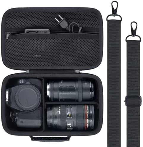 Amazon.com : khanka Camera Case for Canon EOS Rebel T7/T100/T6/R50