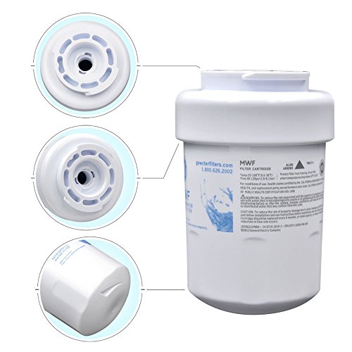 OEM ReFridge Water Filter GE MWF SmartWater Replacement MWFP 46-9991 GWF HWF WF28 New Sealed