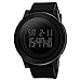Men’s Digital Sports Watch Military Wristwatch Dual Time Waterproof Casual Stopwatch Timer Athletic Workout Black