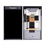 ePartSolution_LCD Display Touch Screen Digitizer Glass Lens + Frame Assembly for BlackBerry Priv STV100 Black Replacement Part