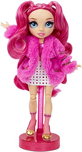 Rainbow High Stella Monroe – Fuchsia (Hot Pink) Fashion Doll with 2 Doll Outfits to Mix & Match and Doll Accessories, Great Gifts for Kids 6-12 Years Old