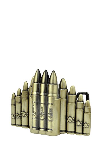 Bullets Removable Lighter Belt Buckle