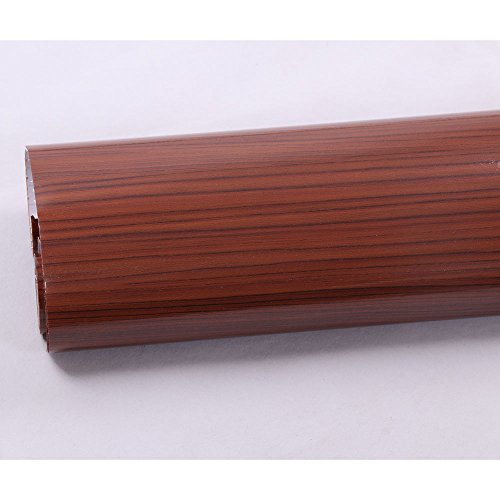 HOHO] Wood Grain Car Vinyl Interior Decal Sticker Car Wrap Film Home Decoration Sticker (124cm50cm) - Thumbnail 2