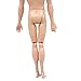 1set 14 Joints 1/6 Naked Prince Doll Body With Head and Shoes Ken Male BoyDoll's DIY Naked Boyfriend For Barbie Doll Toys