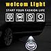 Homose Car Door LED Logo Projector Light Ghost Shadow Welcome Symbol Emblem Courtesy Step Lights Ground Lamp Kit (For Nissan)