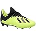 adidas X 18.1 Fg J Solaryellow/Black Soccer Shoes 6