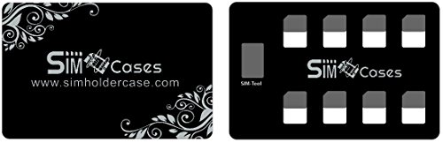 SIM Card Adapter Set & Nano SIM Card Holder Case