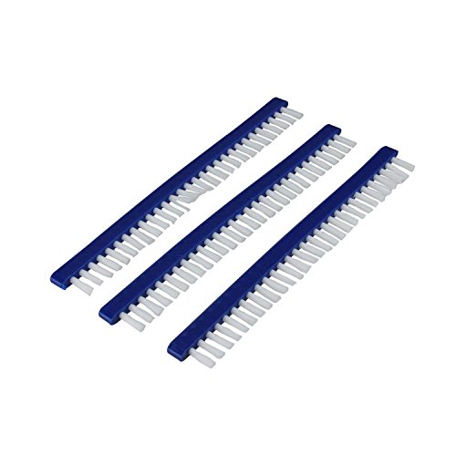 Pack of 3 Long Replacement Brushes For Swimming Pools and Spas Vacuum Head