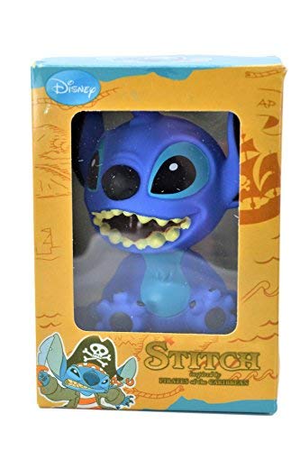 Stitch PVC Bobble Head Figure Car Dashboard Accessories Office Home Accessories Ultra Detail Doll - Thumbnail 3