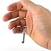 HandiZap Sixth Digit Capacitive Touchscreen Finger Stylus Ring - Aid for Those with Limited Hand Function for Any Button Pressing Task: Keyboard, Touchscreens, Remotes (Silver)