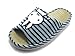 KW3102ST/House Slippers Arch Support Wide Width Natural Bamboo Insole Rabbit Indoor use Slippers