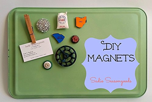image for HHOOMY Fridge Magnets for Refrigerator, Science, Crafts - Tiny Round D