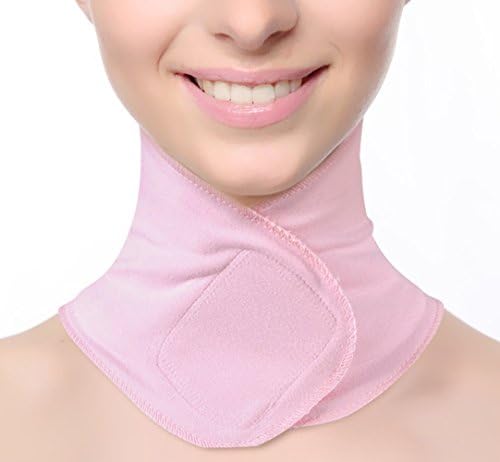 Neck Gel Spa Moisturising Wrap Mask Collar Skin Whitening Care Scarf Pink Migraine Back Heating Pad