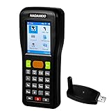 NADAMOO Wireless Barcode Scanner 1D Cordless Data Collector Handheld Portable Data Terminal Inventory Device USB Laser Barcode Scanner with LCD Screen