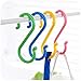 Bao De S Shaped Plastic Hooks Hangers (16 PCS Small Hooks)