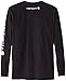 Carhartt Men's Big & Tall Signature Sleeve Logo Long Sleeve T Shirt