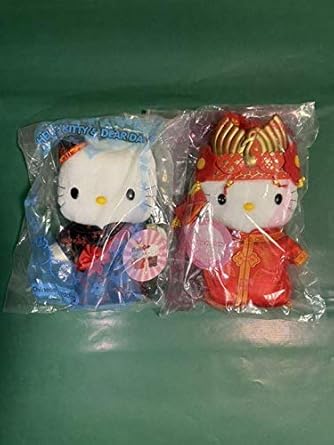 Amazon Co Jp サンリオ キティ ダニエル ぬいぐるみ チャイナウエディングver ホビー