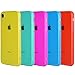 Wisdompro Case for iPhone XR, Bundle of 5 Pack Extra Thin Slim Jelly Soft TPU Gel Protective Case Cover for Apple iPhone XR (Blue, Aqua Blue, Hot Pink, Yellow, Red)- Transparent Color