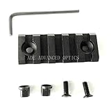Ade Advanced Optics 5 Slots 2-Inch KeyMod 1913 Picatinny Rail Section