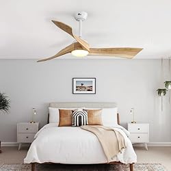 Sofucor 52 inch Ceiling Fans with Lights, Solid