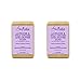 Shea Moisture Organic Lavender & Wild Orchid Shea Butter Soap with Calendula Flower (Pack of 2)