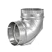 Lambro Industries, Dryer Vent Close Elbow, 4 inch. Item #2315