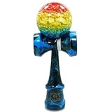 Full Sunset Earth Marble Kendama And Extra String